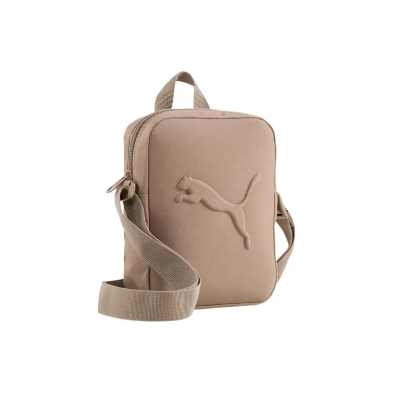 PUMA Polyester Crossbody Bag Unisex Beige-0