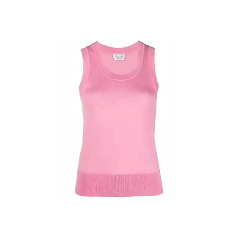 Alexander McQueen FW21 Tank Tops Women's Pink-0