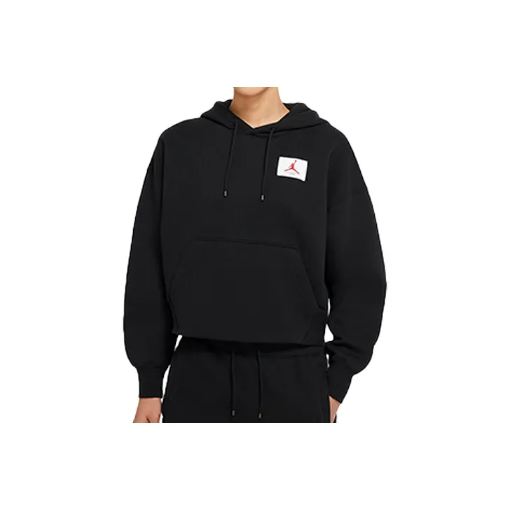JORDAN Women'ss Flight Hoodie Black-0