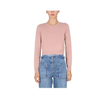 Stella McCartney Crewneck Cropped Jumper