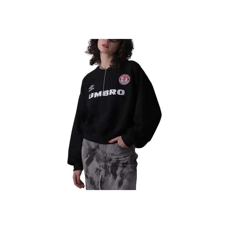 Umbro x ROSE BUD Limited Sweatshirt Women's Black-0