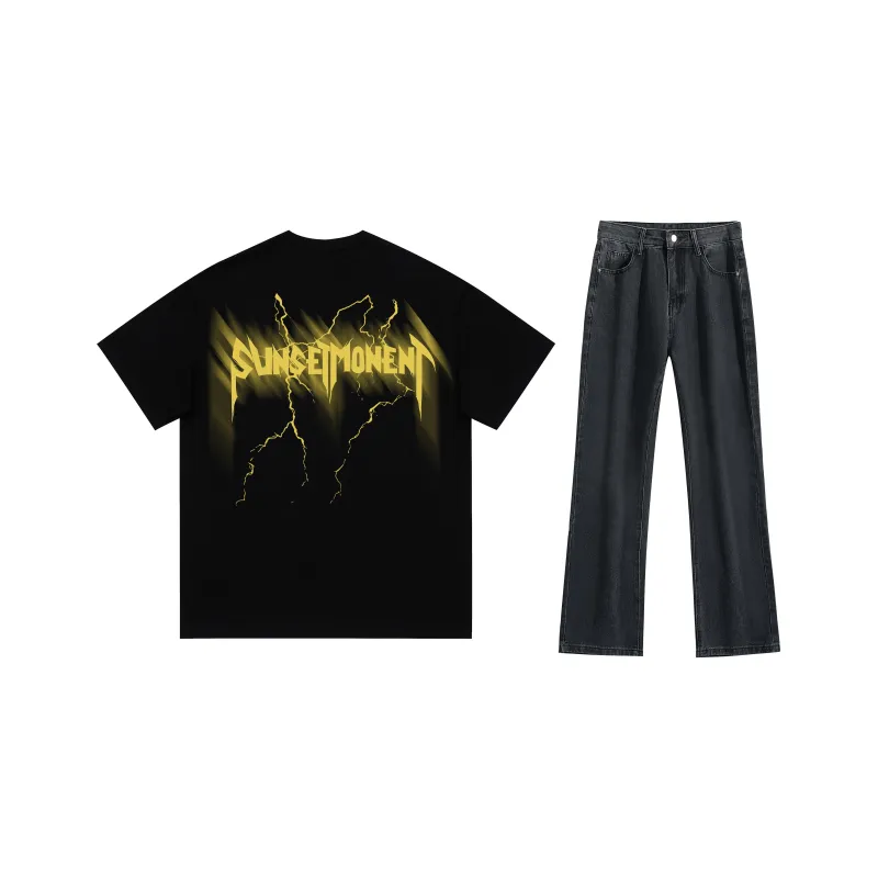 SUNSETMONENT Casual Sportswear Unisex-0