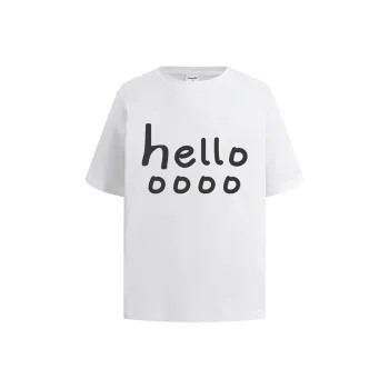 HEYABC Drop Shoulder Sleeve T Shirt Women's White