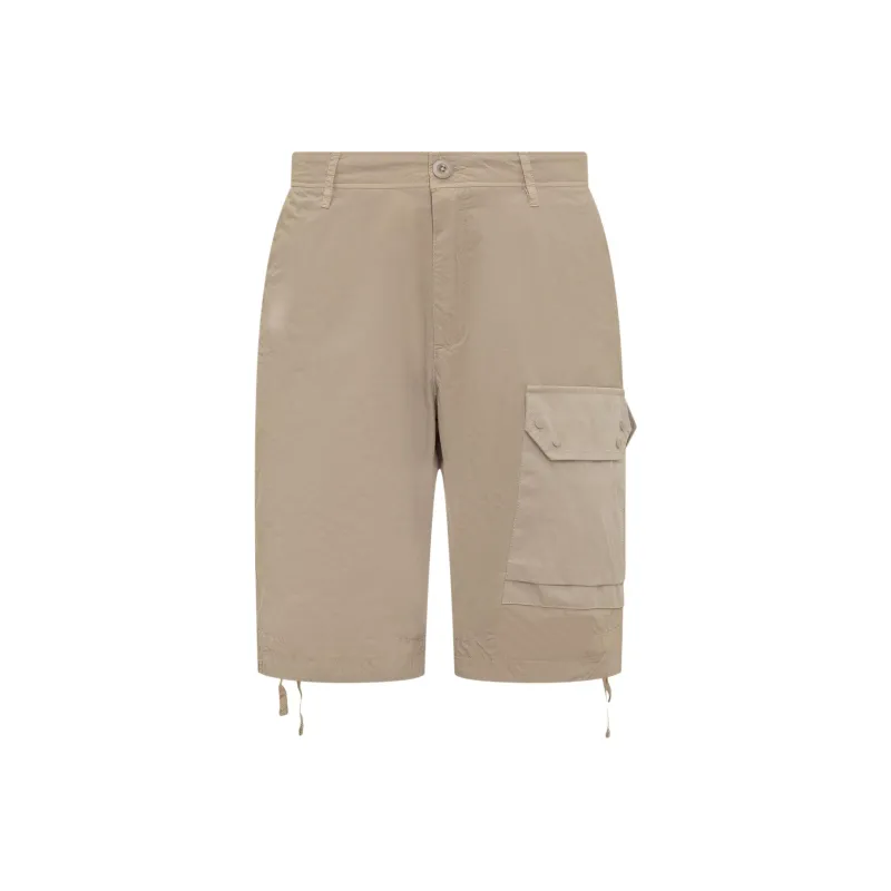 TEN C Cotton Bermuda Shorts-0