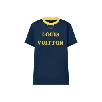 LOUIS VUITTON SS23 T Shirt Women's Navy Blue