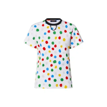LOUIS VUITTON X Yayoi Kusama Painted Dots T Shirt White