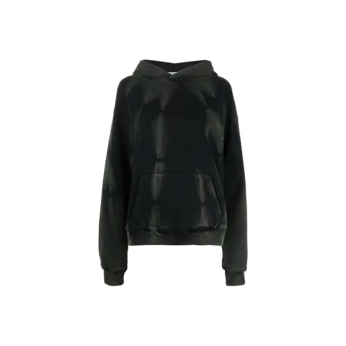 Alexander Wang Long sleeved Acid Washed Hoodie