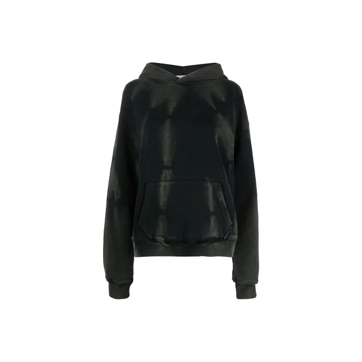 Alexander Wang Long sleeved Acid Washed Hoodie-0