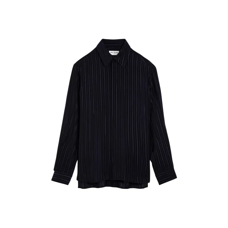 SAINT LAURENT Striped Shirt-0