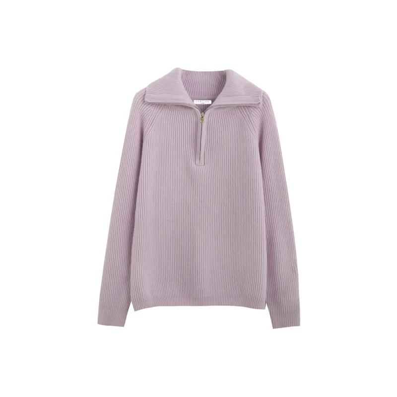 Tonlion Sweater Women's Light Purple-0