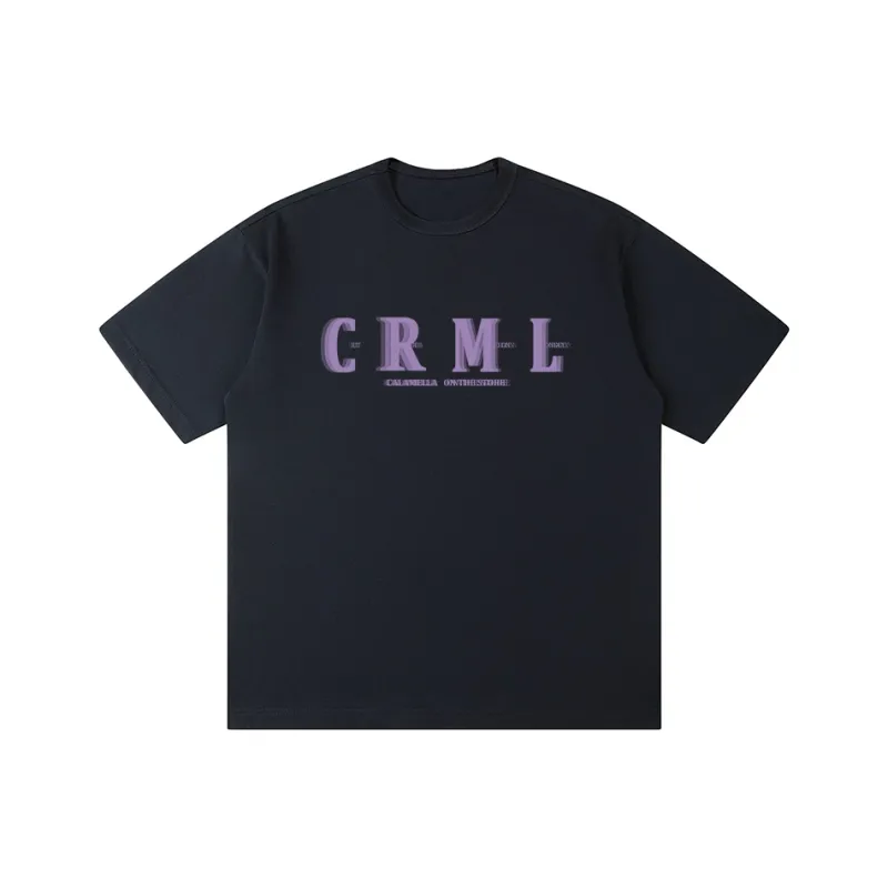 Caramella Drop Shoulder Sleeve T Shirt Unisex White-6