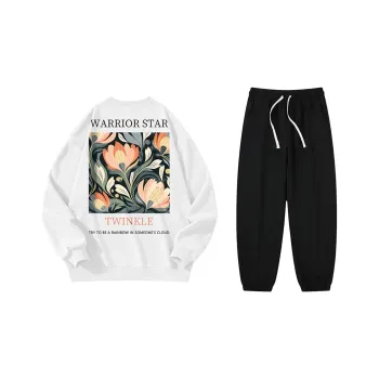 WARRIOR Sweatshirt Sets Unisex