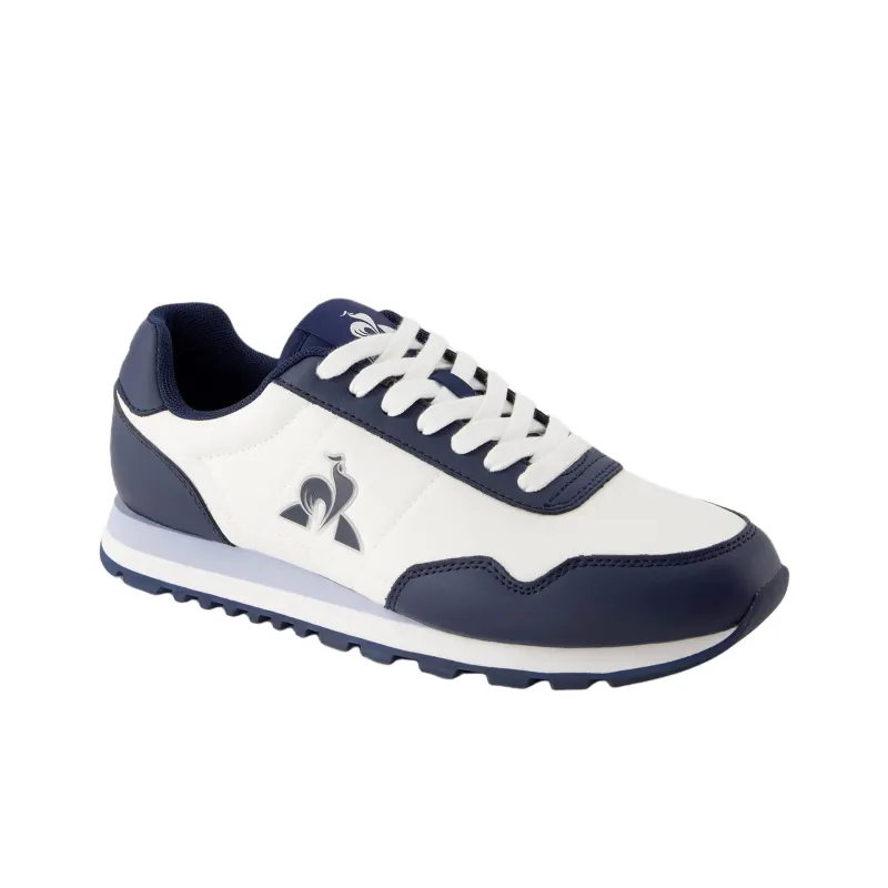 Le Coq Sportif ASTRA 2 Anti Slip Wear Resistant Low Top Running Shoes Men's White Blue-1