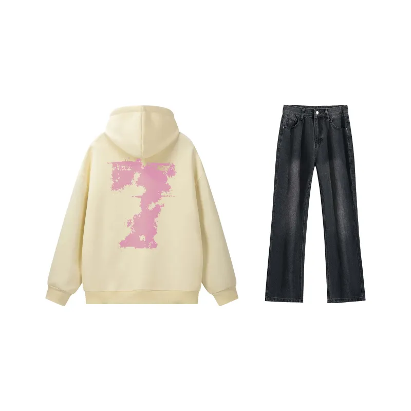 SUNSETMONENT Sweatshirt Set Unisex-11