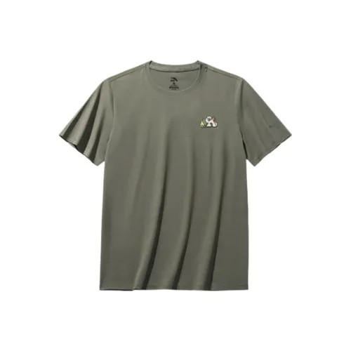 Anta Women's Outdoor Series T Shirt Women's Washed Seaweed Green