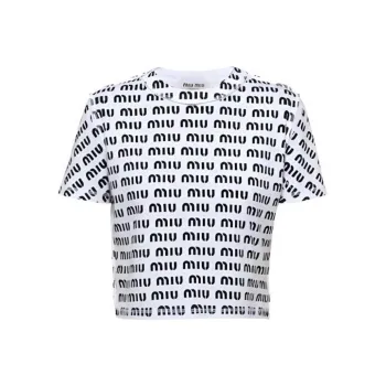 MIU MIU T Shirts Women's White