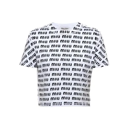 MIU MIU T Schwarzs Women's White