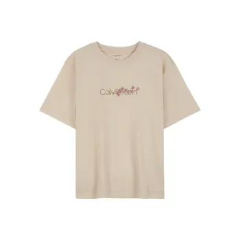 CALVIN KLEIN T Shirt Women's C7P Warm Sand