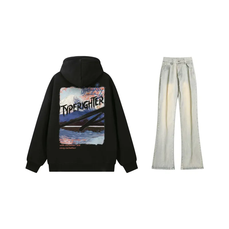 TYPERIGHTER Sweatshirt Set Unisex-3