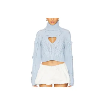 FOR LOVE & LEMONS Sweater Women's Blue