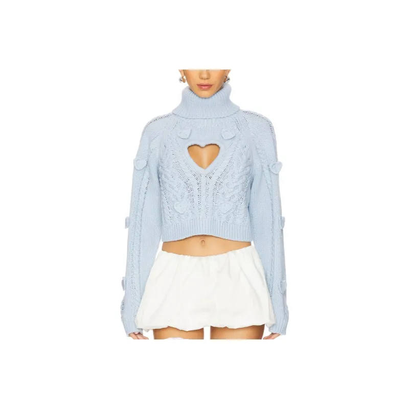 FOR LOVE & LEMONS Sweater Women's Blue-0