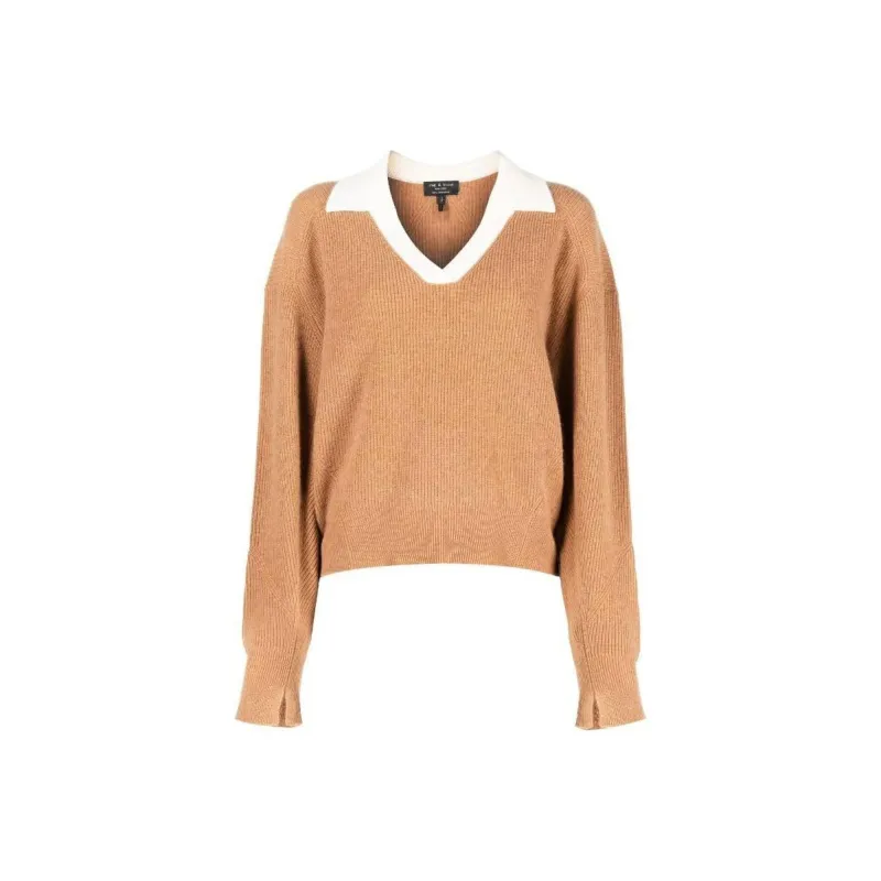RAG&BONE Collared Cashmere Jumper-0