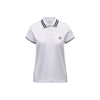 Moncler Polo Shirts Women's White