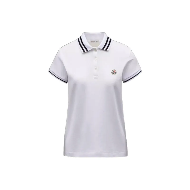 Moncler Polo Shirts Women's White-0