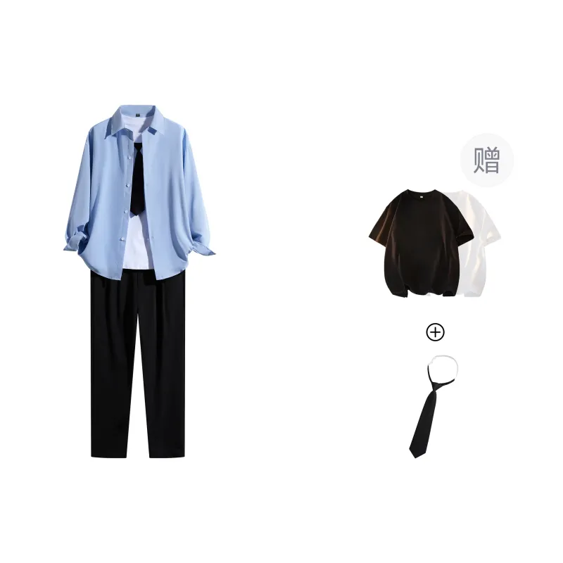 LA'T.WEEKEND Shirt Matching Set Unisex-14