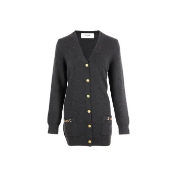 CELINE Loose Fit Knitwear Women's Black