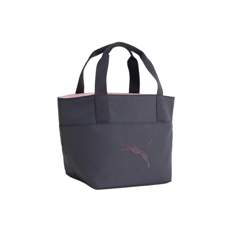 PUMA Nylon Tote Bag, Shopping Bag, Handbag Women's Galaxy Gray & Rose Purple-0