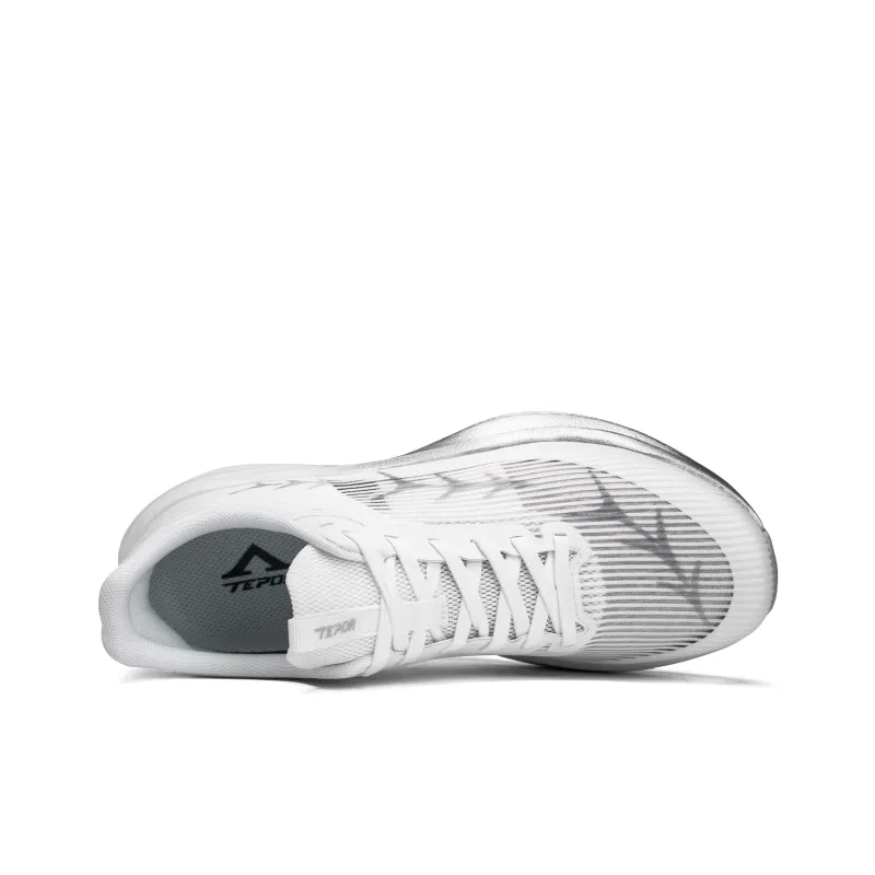 TEPOR Running Shoes Unisex Low Top Misty Blue/Dusk Cloud White/Gradient Black/Ice Blue Pink/Starburst Orange/Duorolan-12