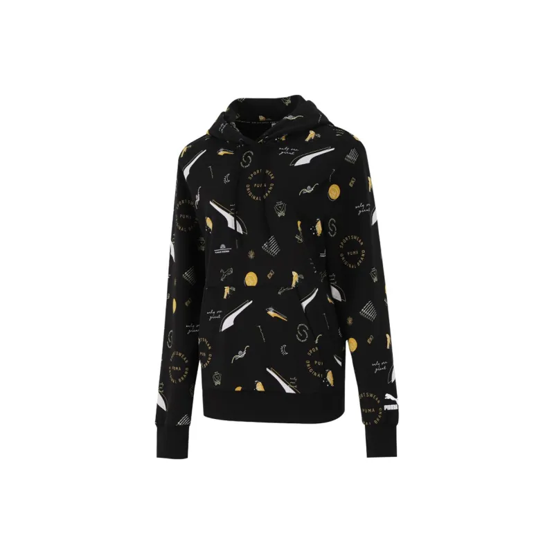 PUMA Sweatshirts Women's Black-0