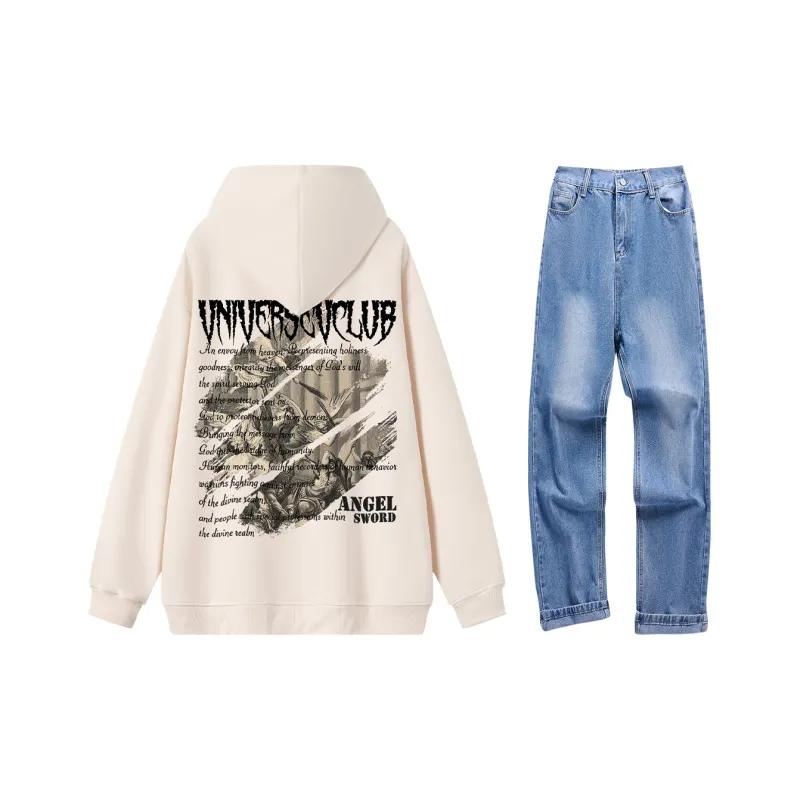 VniVerseVClub Sweatshirt Set Unisex-18