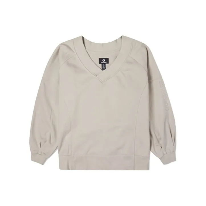 Converse Sweatshirt Women's Beige-0