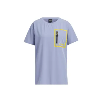 Adidas T Shirts Women's Silver Gray Violet