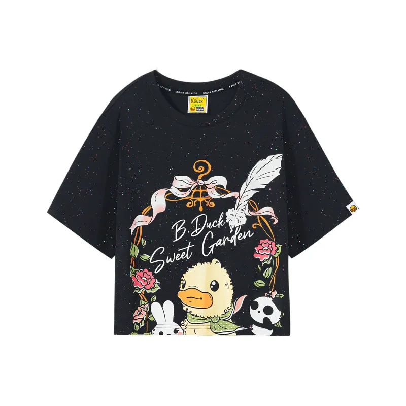 B.Duck T Shirt Women's Dark Gray-0
