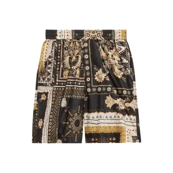 ISABEL MARANT Gregorian Patterned Shorts