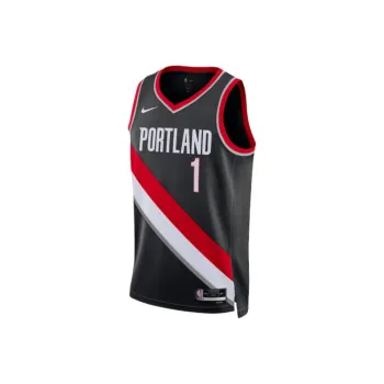 NBA Anfernee Simmons Portland Trailblazers 2024/25 Icon Edition Big Kids' NBA NBA Swingman Jersey