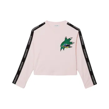 LACOSTE T Shirt Women's Light Pink