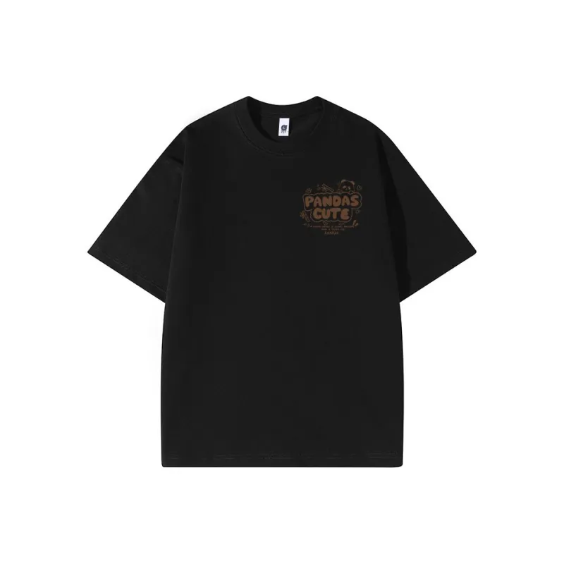 PANDA BASE T Shirts Women's-2