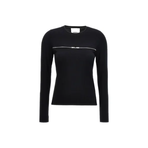 ISABEL MARANT Gio Zip-Detailed Knitted Top