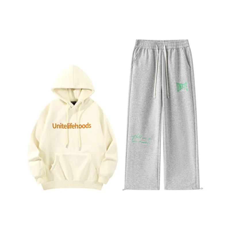 Unite Life HOODS Sweatshirt Set Unisex-10