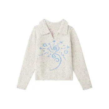 CONP Sweater Women's Colorful Specks