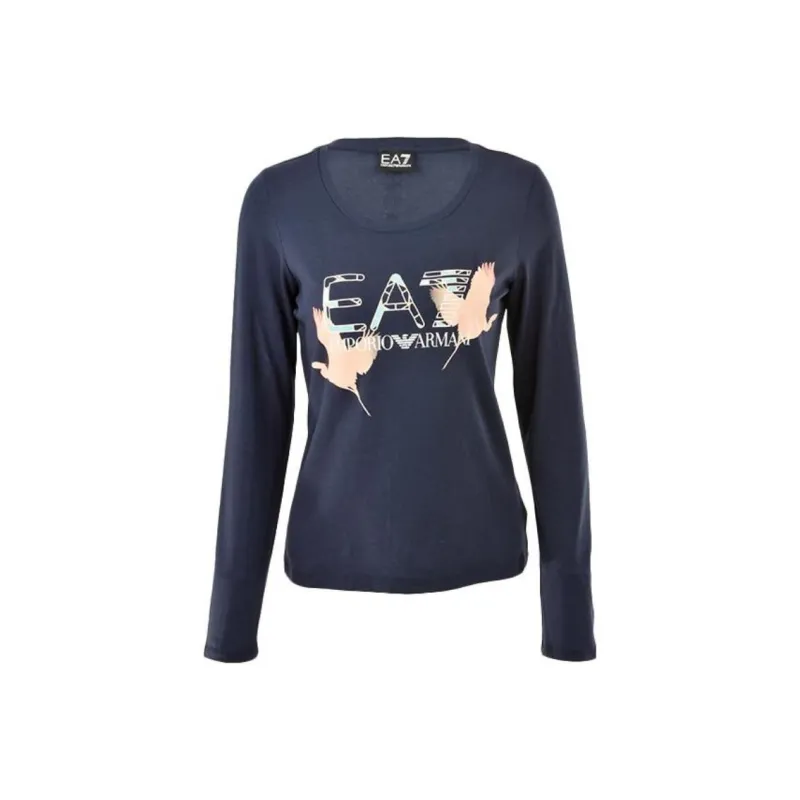 EMPORIO ARMANI EA7 T Shirt Women's Dark Blue-0