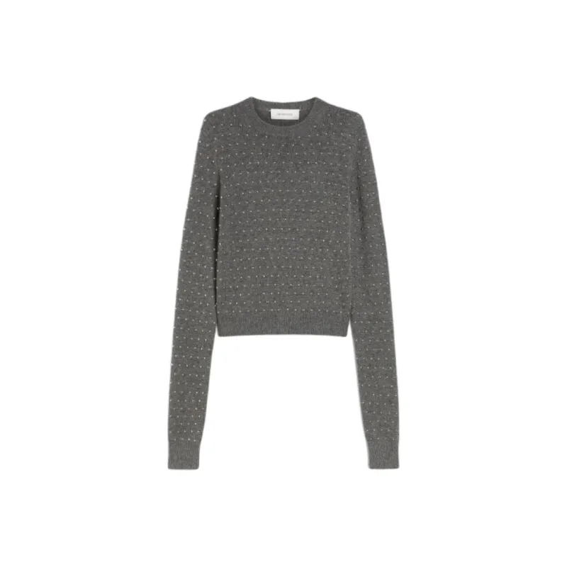 SportMax Sierra Embellished Crewneck Jumper-0