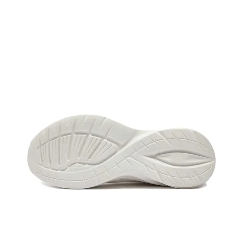 361° Abrasion Resistant Rebound Low Top Casual Sprint Running Shoes Men's White Gray-4