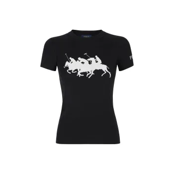 Polo Ralph Lauren T Shirts Women's Black