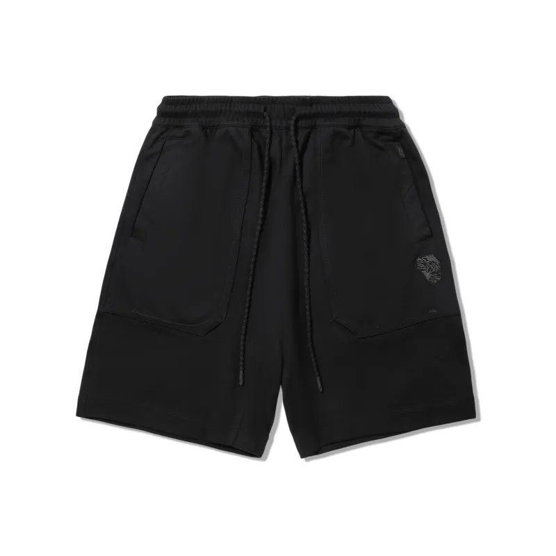 LiNing x CHENGLONG LIANMINGKUAN Casual Shorts Men's Black-0