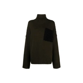 JW Anderson Sweater Women's Olive Green